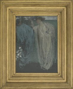 Symphony in Green and Violet by James Abbott McNeill Whistler